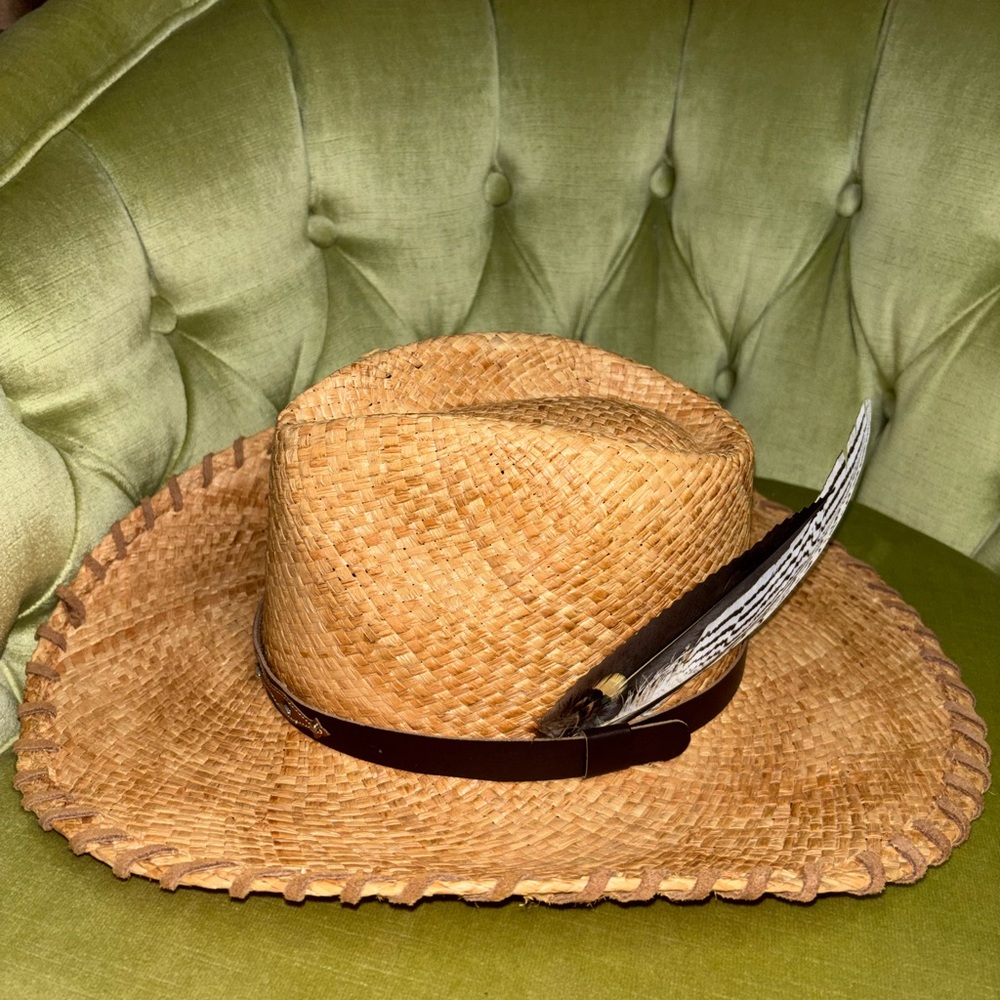 CHARLIE 1 HORSE COOL HAND STRAW COWBOY HAT LARGE